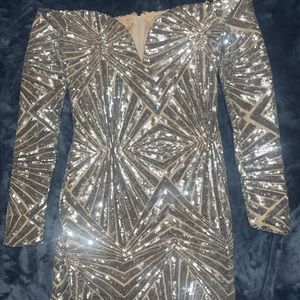 Attention on Me Sequin Dress